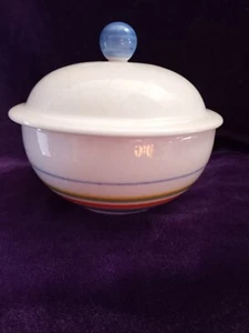 Villeroy & Boch Sugar Bowl With Stripes - Picture 1 of 7