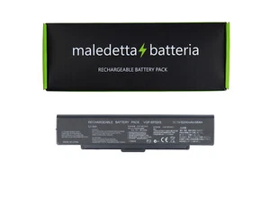 Batteria NERA EQUIVALENTE sony VGP-BPS10 , VGPBPS9 , VGP-BPS9 , VGPBPS9/B - Foto 1 di 9