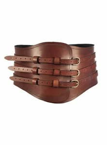 Larp Medieval Renaissance Warrior Leather Belt Cosplay Costume - Picture 1 of 9