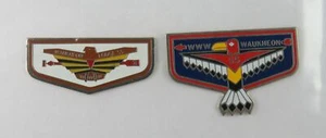 Waukheon Lodge 55 Flap Pins [PN-1640] - Picture 1 of 1