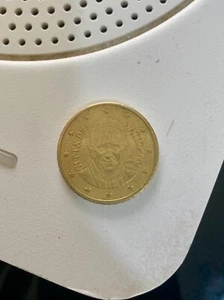 moneta rara di Papa Francesco da 50 centesimi - Foto 1 di 3