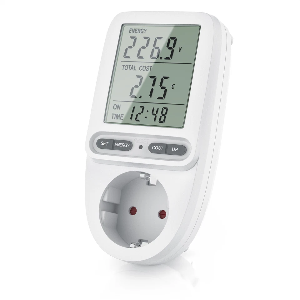 Bearware Energiekostenmessgerät Stromkostenmessgerät max.3680 W Strommesser