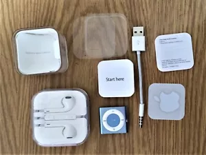 Apple iPod Shuffle 4a generazione 2 GB blu MC754LL/A - Foto 1 di 2