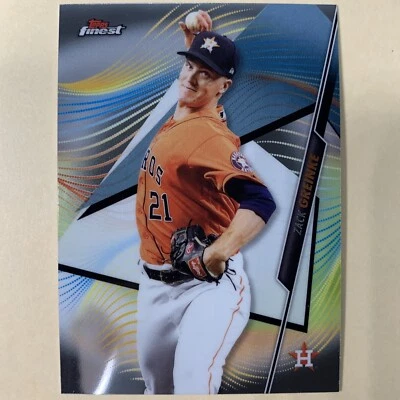 2020 Topps Finest Zack Greinke #90 Houston Astros - Image 1 of 2