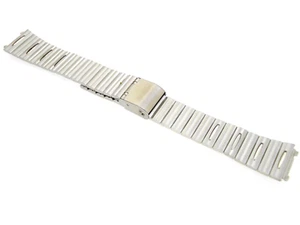 Watchband Seiko Z1475.L Stainless Steel 19 mm lug Sliding Buckle Clasp Metal - Picture 1 of 6