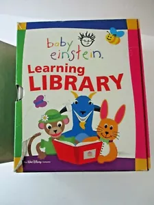 Set of 12 Baby Einstein Learning Library Book Box Set HC Art Shapes Colors - Foto 1 di 8