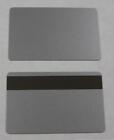 500 PVC Plastic Cards Silver 30Mil CR80 HiCo Magnetic Mag Stripe