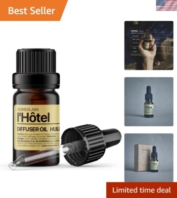 Versátil aceite aromático cítrico floral blanco l'Hotel - 0,34 fl oz para hogar y oficina Foto 1 de 4