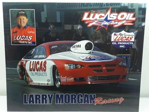 Nhra Hero Card Larry Morgan Lucas Oil Products Pro Stock A - Picture 1 of 2