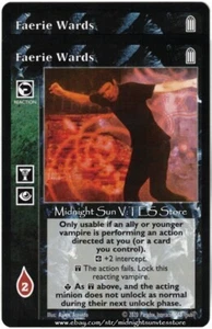 Faerie Wards x2 Heirs to the Blood 2020 BCP V:TES VTES Vampire CCG - Picture 1 of 1