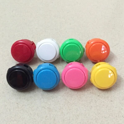 Botón pulsador original Sanwa OBSF-30 8 piezas para juego arcade hágalo usted mismo 13 colores disponibles Foto 1 de 4