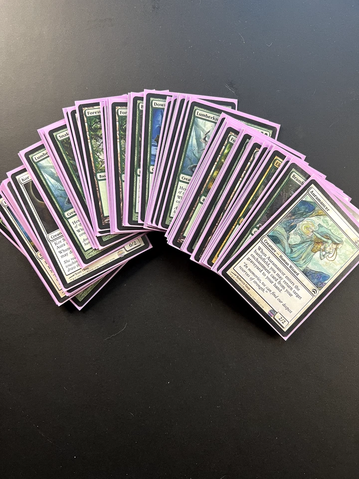 Planechase 2012 Deck Savage Auras MtG OPEN SLEEVED UNPLAYED No Planes - Image 1 of 1