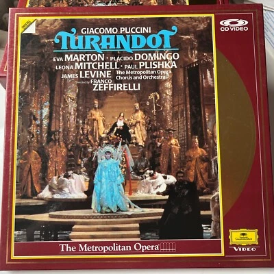 Box 2er Laserdisc - Giacomo Puccini - Turandot - Marton / Domingo / Mitchell - Bild 1 von 4