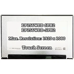 LP156WFD SPH2 LP156WFD-SPH2 OnCell Táctil 40pins 60Hz Pantalla LCD FHD Nuevo - Imagen 1 de 2
