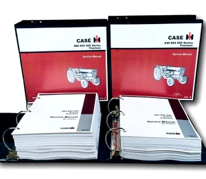 Case Ih International 885 895 995 Tractor Service Manual Repair Overhaul Binder - Picture 1 of 10