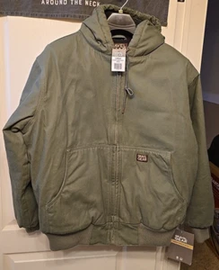 Chaqueta Gravel Gear 142019 grande con capucha Tundra II musgo - Imagen 1 de 5