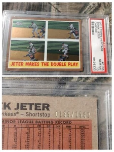 Derek Jeter 2011 Topps Heritage Chrome #C105 SP Serial #ed 0139/1962 - PSA 10 Gem - Bild 1 von 6