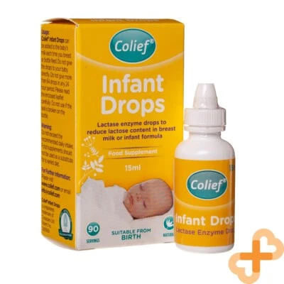 COLIEF Kleinkind Tropfen Laktose Enzyme Sich Reduzieren Inhalt IN Milch 15ml
