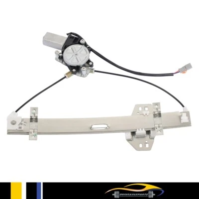Regulador de ventana eléctrica del lado del conductor trasero para Acura MDX 2001-2006 con motor Foto 1 de 4
