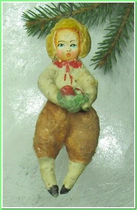 Ancien Ornement de Noël en coton Vintage Sapin Xmas Nouvel An 🎄#253251 - Imagen 1 de 9