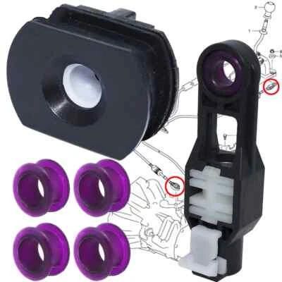 Gear Shift Cable Bushing End Linkage Grommet Sleeve Clips For Suzuki SX4 Swift - Image 1 of 4