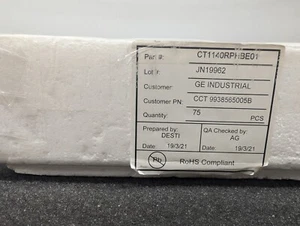New, Crystal Technologies, CT1140RPHBE01, LCD KV2 REFLECTIVE - Lot of 5pcs - Picture 1 of 5