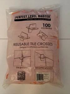 SISTEMA DI LIVELLAMENTO PIASTRELLE PERFETTO LEVEL MASTER FAST 100 pz CROCI PIASTRELLE RIUTILIZZABILI.2mm - Foto 1 di 12