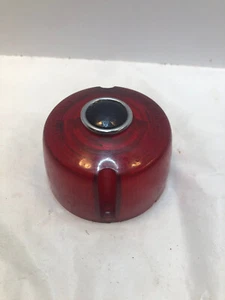 Vintage Harley Davidson Turn Signal Lens - Blue Dot - Picture 1 of 6