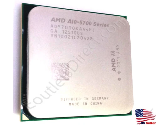 AMD A10-5700 CPU Processor AD57000KA44HJ 3.4GHz Quad-Core Socket FM2 Processor - Image 1 of 1
