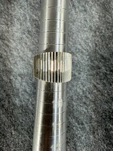 .925 silver mexico ring Size 8 1/2 Rigged Spiked Heavy Large - Picture 1 of 14