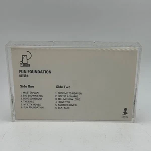 Fun Foundation Cassette Elektra 1991 Hip-House Electronic Pop Rap Advance PROMO - Picture 1 of 6