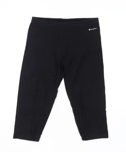 Champion Women's Black Ankle Leggings Size L - Picture 1 of 12
