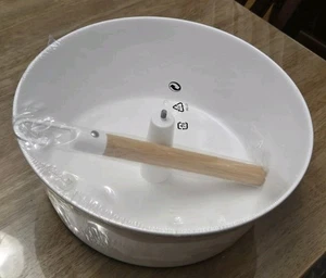 SELTEN NEU IKEA BITTERGURKA weiß hängend Kräuter Pflanzgefäß Pflanze 11" Garten im Ruhestand - Bild 1 von 4