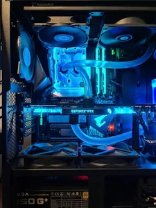 Intel core i9-9900k - Z390 Aorus Master - EK QV2 Water Block - 32Gb C16 DDR4 - Photo 1/6