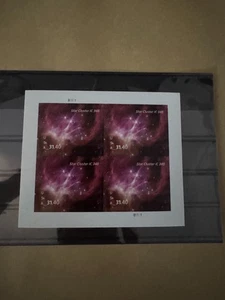 US USA  Star Cluster Sheetlet of 4 in MNH VF, Scott #5955 Free Fedex. - Picture 1 of 3