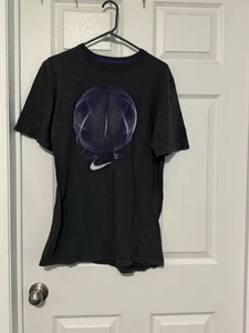 Camiseta Nike Desteñida De Colección Púrpura Pelota Estilo Travis Scott Gris Talla Grande - Imagen 1 de 3