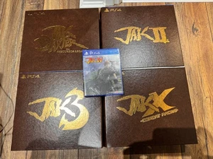 Jak and Daxter PS4 Limited Run Collection set + Jak 4 Collection Mock Case - Picture 1 of 4