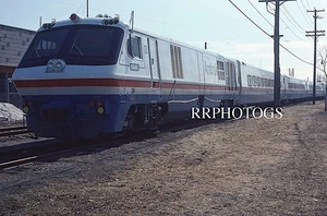 UNIDAD DE PASAJEROS BOMBARDIER AMTRAK LRC-2 DESLIZAMIENTO FERROVIARIO TEMPRANO #38 c 1980 - Imagen 1 de 1