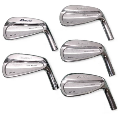 Mizuno MP-52 Forged Iron Heads 6-PW 5pcs Right-Handed Used - Image 1 of 4