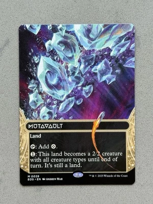 Mutavault #28 Borderless Regular MTG Edge of Eternities EOS Mythic Land - NM - Image 1 of 2