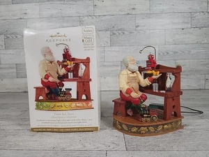 Hallmark Keepsake Santa Magic Cord Time for Toys Once Upon a Christmas 2012 - Picture 1 of 12
