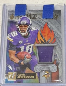Panini Donruss Justin Jefferson/Tai Felton 2025 pasando la antorcha/199 #PTJ-MIN - Imagen 1 de 2