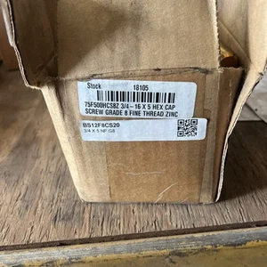 3/4” X5” Sechskantschraube Klasse 8 fein Y-Zink Stck 21 - Bild 1 von 3