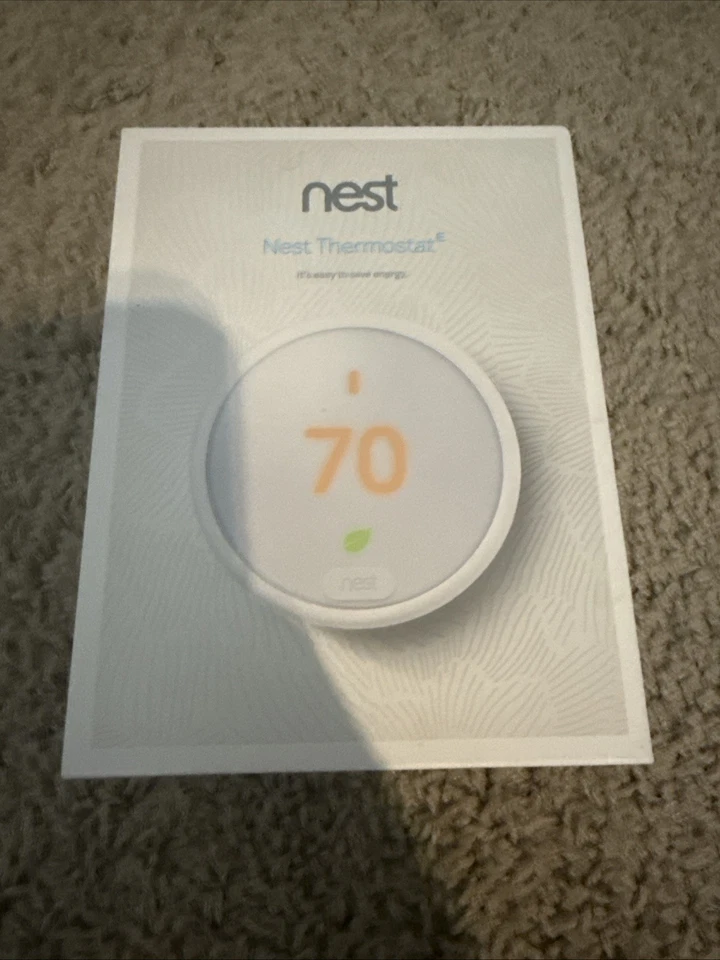 Termostato Nest E termostato programável T4000ES branco bom cabo faltando - Imagem 1 de 4