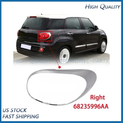 Bisel de luz trasera derecha apto para Fiat 500L 2014 2015-2020 68235996AA EE. UU. Foto 1 de 4