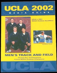 2002 UCLA BRUINS MEN'S TRACK & FIELD MEDIA GUIDE - Picture 1 of 1