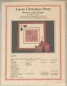 Nadelspitze Karte - Hafen Licht Designs, Lucas Weihnachtsfeier KOSTENLOSER VERSAND - Bild 1 von 2