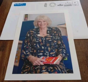 Carte De Noël De Camilla Reine Royaume Unis Buckingham - Foto 1 di 5