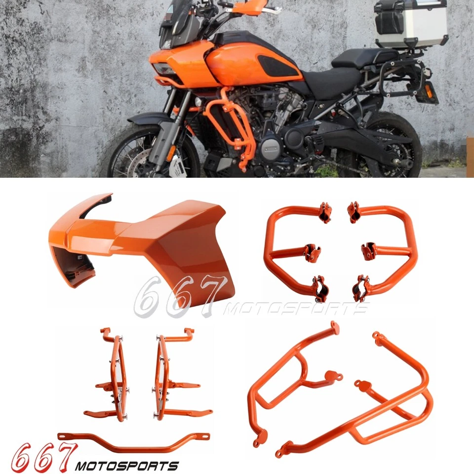 For Harley Pan America RA1250 RA1250S Headlight Fairing / Case Braket/ Crash Bar - Image 1 of 4