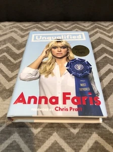 AUTOGRAPHED UNQUALIFIED HARDCOVER BOOK by ANNA FARIS SIGNED COPY - Picture 1 of 4